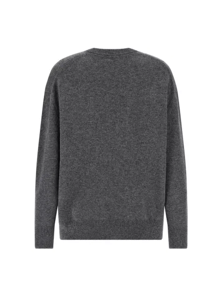 Sweter Jil Sander wełniany szary