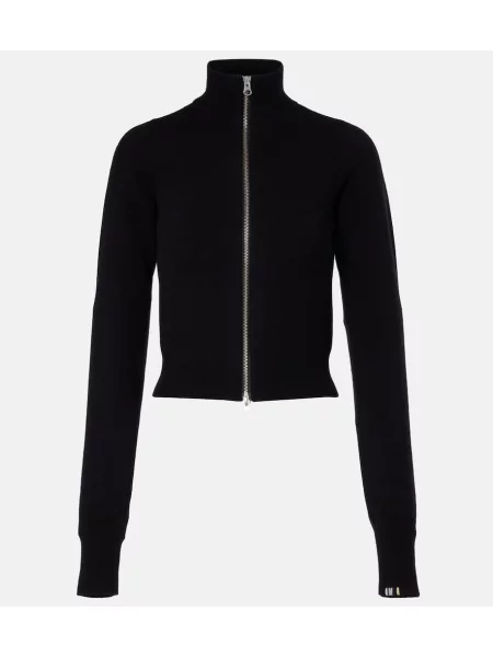 Geacă Extreme Cashmere din cașmir negru
