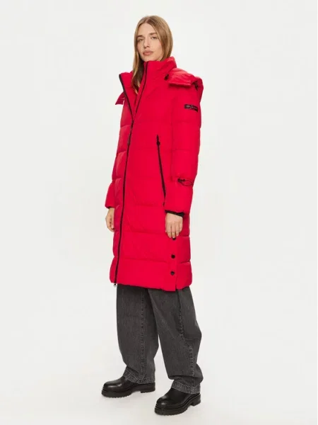 Frieda & Freddies Vatovaná bunda červená