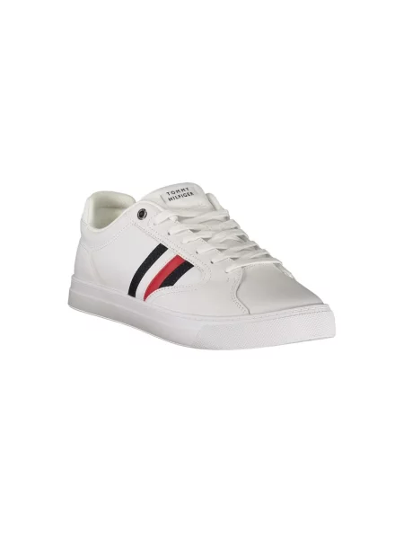 Sneakersy Tommy Hilfiger skórzane białe