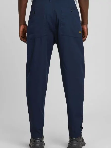 Плісировані штани G-star Raw сині