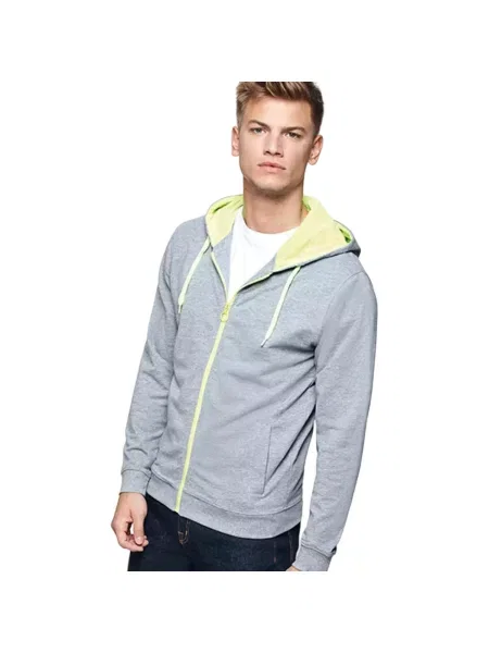 Kurtka Fuji Heather Sweat Jacket szara