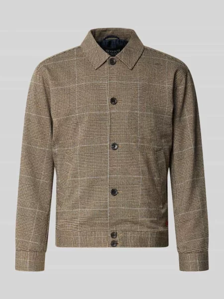 Kurtka koszulowa o kroju regular fit z listwą guzikową Scotch & Soda