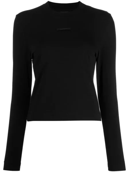 Top Jacquemus lung negru