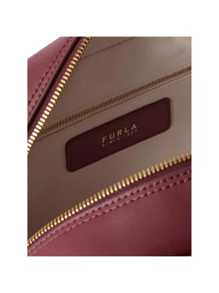 Torebka Furla skórzana czerwona