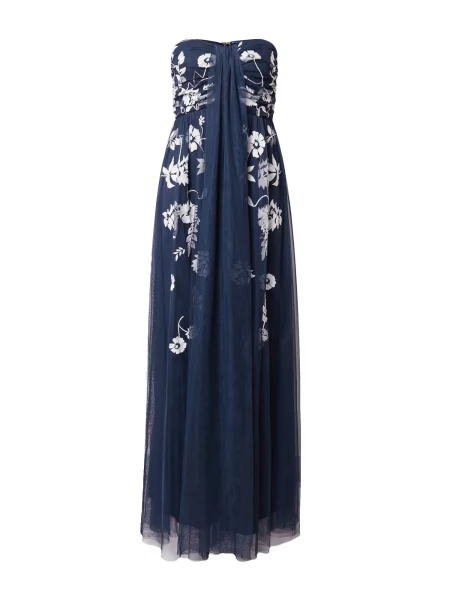 Coast Rochie de seară bleumarin alb