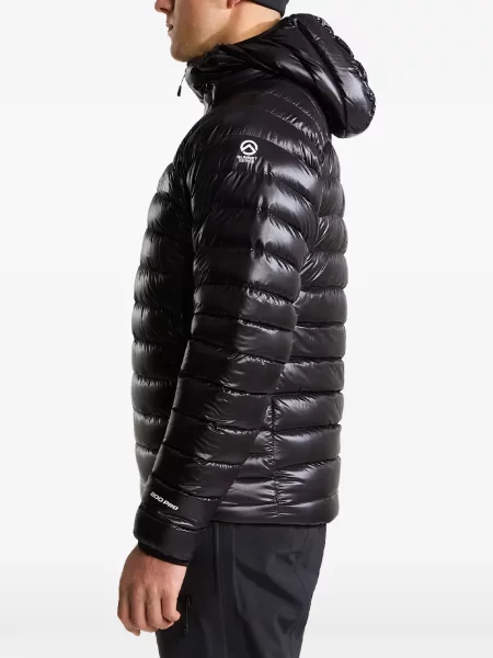 Geacă The North Face cu glugă negru