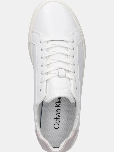 Calvin Klein sportcipő LOW PRO CUP LACEUP LTH MOIRE bézs