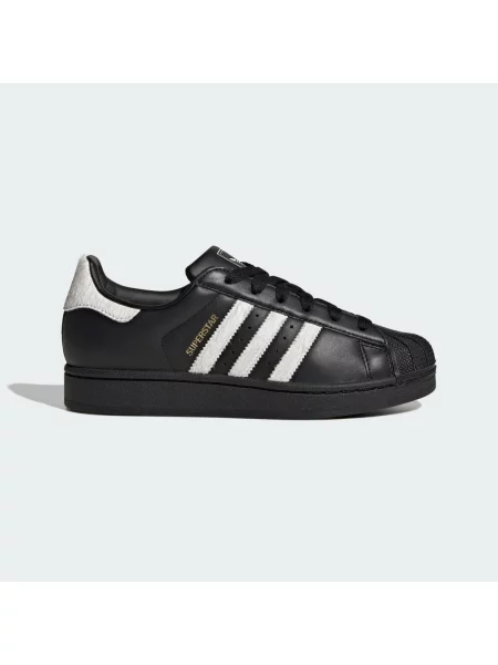 Kožené tenisky adidas Originals Superstar II černá bílé