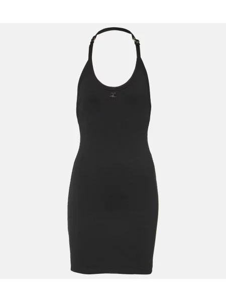 Rochie Courreges tricotate negru