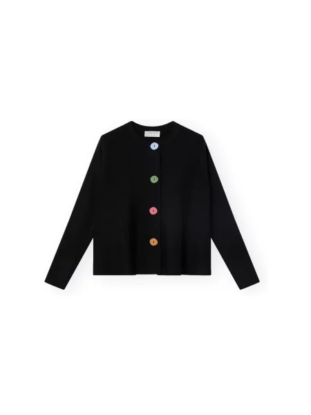 Cardigan Compania Fantastica negru