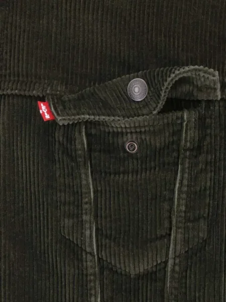 Geacă Levi's® de catifea cord negru