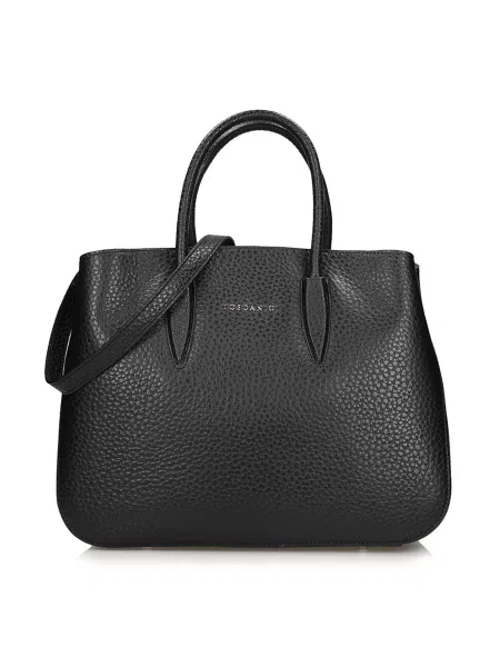 Кожаная сумка Toscanio черная
