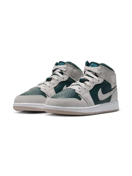 Jordan Air 1 Mid sportcipő gyerek szürke
