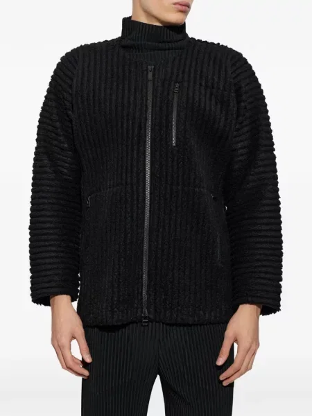 Μπουφάν Homme Plissé Issey Miyake μαύρο
