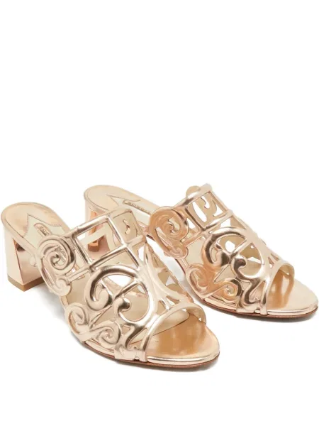 Кожени мюли Sophia Webster розово