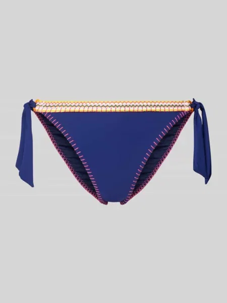 Figi bikini z bocznym wiązaniem model ‘MADIA KALANY’ Banana Moon granatowy