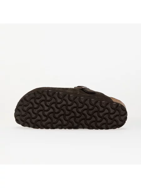 Sneakers Birkenstock σουέντ καφέ