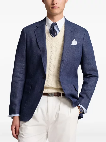 Boxeri Polo Ralph Lauren plisat cu broderie din piele gri