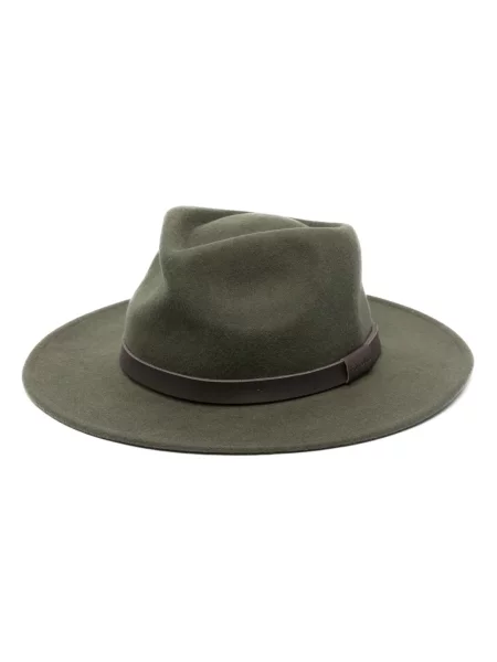 Căciulă Barbour de lână verde