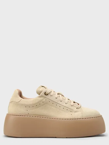 Кеды L'estrosa бежевые