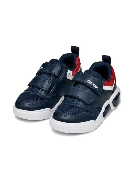 Sneakersy dziecięce Geox niebieskie