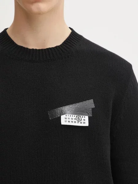 Вовняний светр Maison Margiela чорний