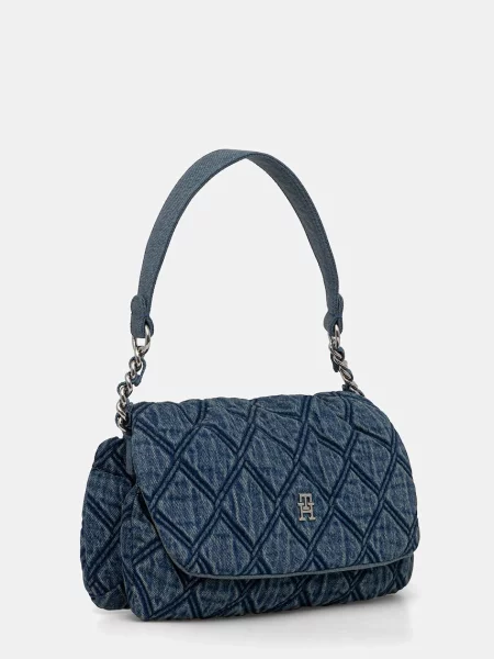 Kabelka Tommy Hilfiger Th Feminine Shoulder Bag Denim modrá
