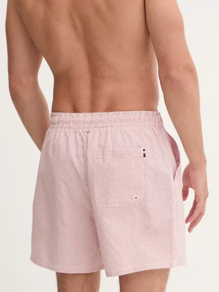 Tommy Hilfiger Szorty Kąpielowe rot różowe
