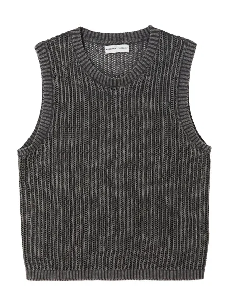 Bershka Majica antracit