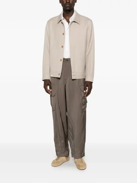 Pantaloni cargo Giorgio Armani maro