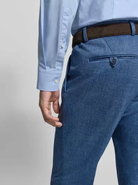Koszula biznesowa o kroju slim fit z czystej bawełny model KOEY' Hugo