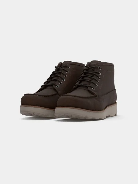 TIMBERLAND Bocanci cu șireturi închis maro