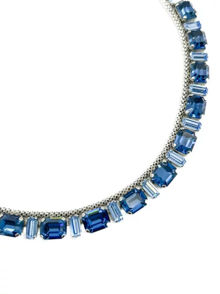 Колие Jennifer Gibson Jewellery сребристо