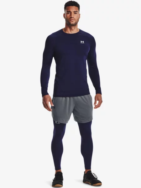 Κολάν Under Armour Cg Armour Leggings Midnight Navy XXL μπλε