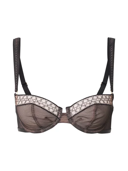 TRIUMPH Sutien Palina Cosmic Heartbeat pielii negru