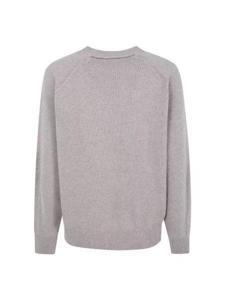 Sweter Brunello Cucinelli brązowy