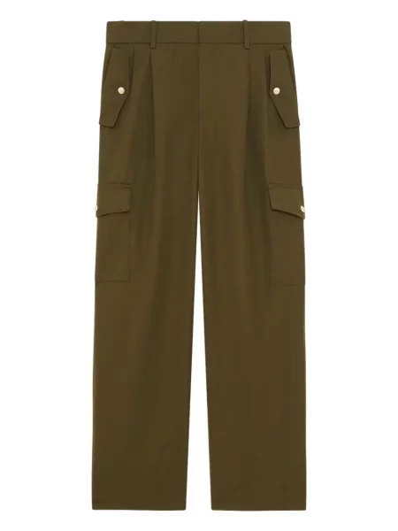 Cargo kalhoty Drôle De Monsieur zelené