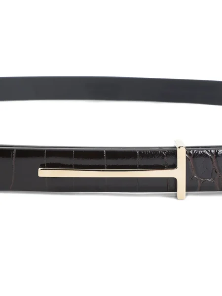 Curea Tom Ford din piele negru