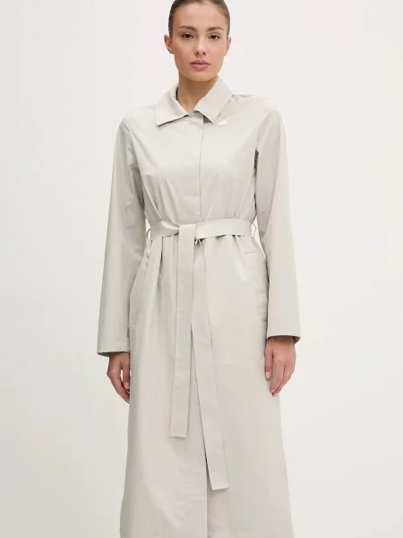 Płaszcz K-way ze stretchu szary