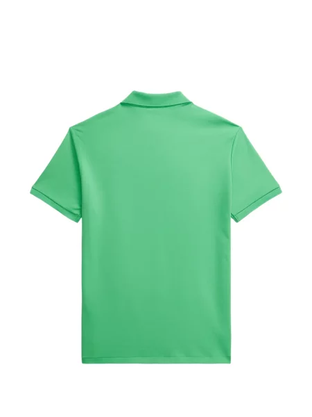Tricou polo Polo Ralph Lauren cu autograf cu 5 buzunare în carouri gri