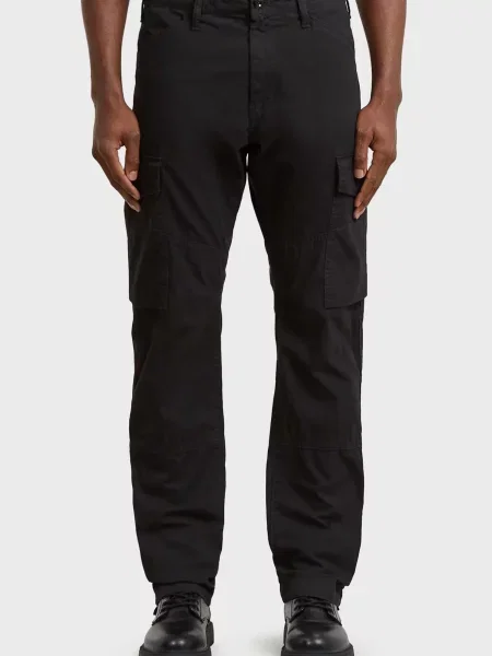 Штани карго G-star Raw чорні