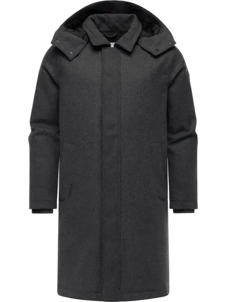 Ragwear Palton de iarnă Isaq metalic gri