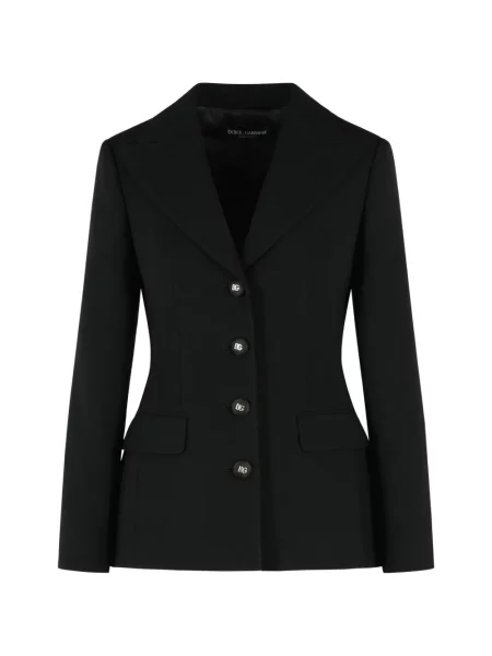 Geacă Dolce & Gabbana cu autograf negru