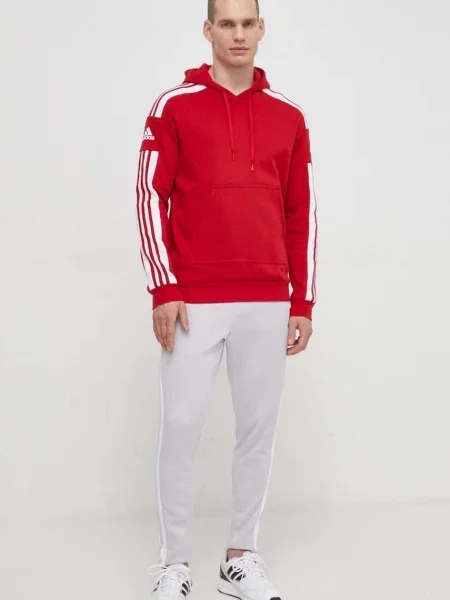 Μπλούζα adidas Performance ανδρικό κόκκινο