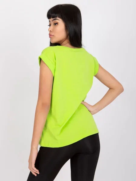Tricou Fashionhunters verde
