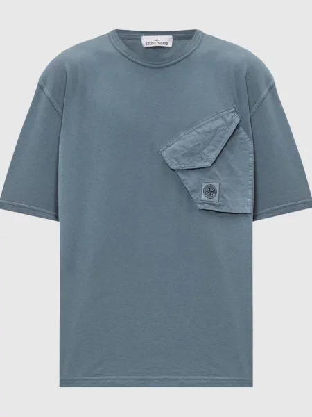 Футболка з Stone Island синя