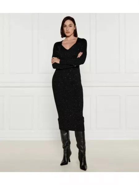BOSS BLACK Rochie Ferima negru