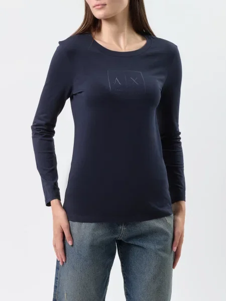 Лонгслів Armani Exchange синій