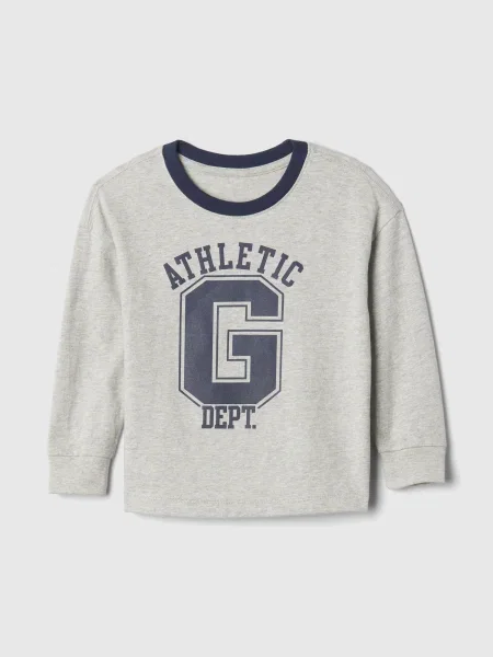 Tricou copii Gap gri